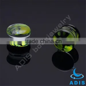 Fashion Large Gauge Ear Plugs Wholesale Glass Stretching Plug thumbnail-3