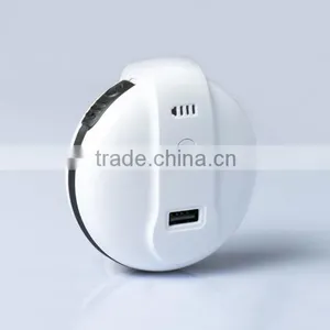3200mAh Mini Rechargeable Portable Charger With Wall Charger Output USB Port thumbnail-5