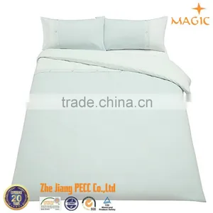 Bordered Waffle , Pale Duck Egg Bedding Sets Duvet Cover Pillow Case thumbnail-1