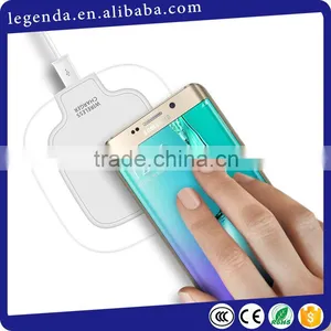 Qi Wireless Induction Charger Pad Transmitter Holder For Samsung, S5, S6,S7, Iphone6,6s.Plus Universal Qi Wireless Charger thumbnail-1