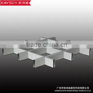 Fashionable Open Metal Grid Aluminum Suspended Ceiling thumbnail-5