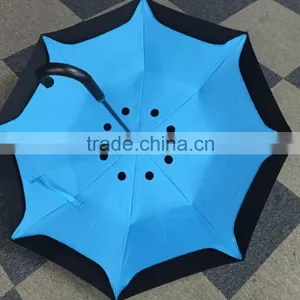 2015 New Design Function Inverted Upside Down Reverse Umbrella thumbnail-3
