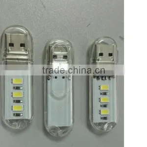 3 LED USB Light Flash Drive USB Light 3 LED USB Night Light Lamp , Usb Led Factory Wholesale Price Stock Available thumbnail-3