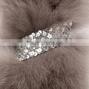 2016 New Style Real Fox Fur Scarf/high Fashion Shiny Style Fur Scarf for Ladies KZ160083 Quality Choice thumbnail-3
