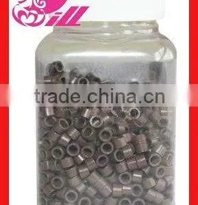 2013 Wholesale High Quality Cheap Silicone Micro Beads Hair Extension Micro Beads Brown Micro Beads For Hair Extensions Tools thumbnail-1