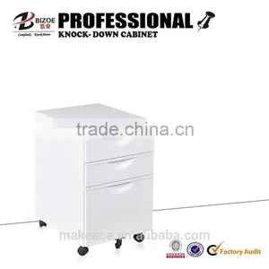 Light Weight 3 Drawer Movable Metal Drawer Cabinet thumbnail-4