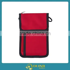 Travel Neck Stash RFID Wallet Card Passport Holder thumbnail-1