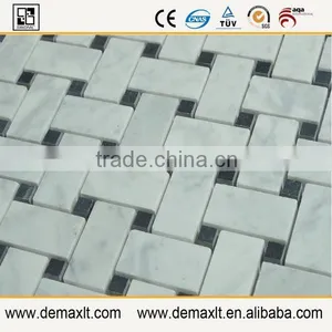 China Wholesale White Tactic Stone Mosaic thumbnail-2