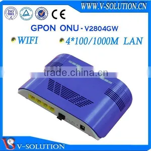 CE Certificated 4GE+WiFi GPON ONT Fiber Optic Wireless WiFi Router FTTH Modem Compatible With Huawei/ZTE/Fiberhome OLT thumbnail-3