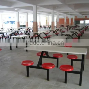 FRP Six-seater Dining Table & Chair, Fiberglass Chair, Fibreglass Table thumbnail-2