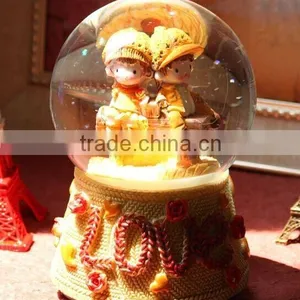Cheap Crystal Ball Music Box For Wedding Souvenirs thumbnail-1