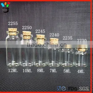 Glass Vials Manufacturer Glass Vials With Cork thumbnail-2