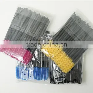 Cheapest Disposable Eyelash Brush Plastic Mascara Wands Wholesale thumbnail-5