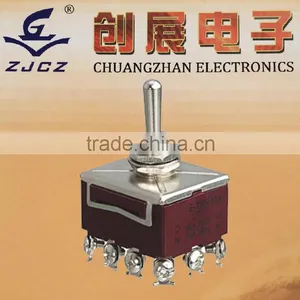 4-way Toggle Switch,automatic Reset 6 Pole Double Throw Toggle Switch thumbnail-1