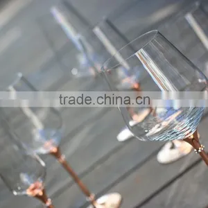 Custom Wine Glass Glitter Gold Vodka Glasses Drinking Spirit Glass Crystal Juice Glassware thumbnail-3