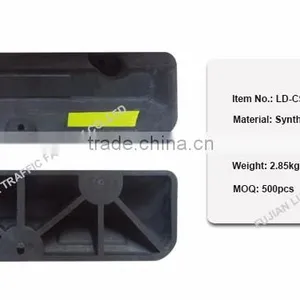 Super Durable Rubber Wheel Stop for Garage Parking Stop With 5 Year Warranty thumbnail-4