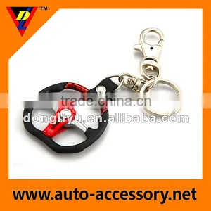 Promotion Zinc Alloy Car Wheel Keyrings With Custom Logo thumbnail-1