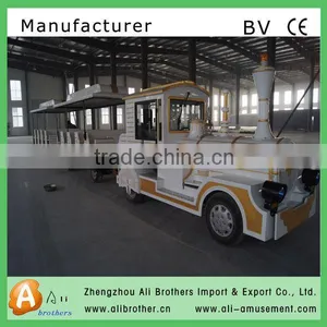 Experience the Speed and Passion!Playground Rides Trackless Train For Sale thumbnail-1