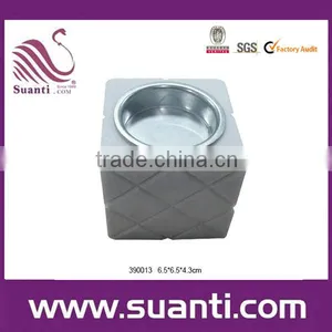 High Quality Simple Decorative Polyresin Candle Holder thumbnail-1
