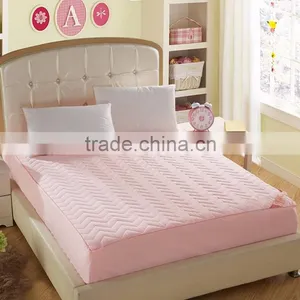Twin Single Waterproof Colored Quilted Mattress Protector thumbnail-1