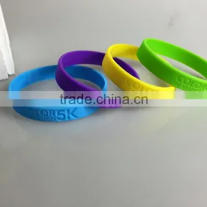 Wholesale Custom Cheap Silicone Mosquito Repellent Wristband, Eco-Friendly Elastic Wristband thumbnail-1