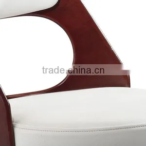 2015 New Soft Cushion Plywood Wheels Chairs for Restaurant Use thumbnail-4