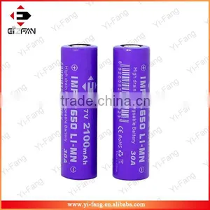 Efan Vaped Batteries 18650 3.7v 2100mah 30A Electronic Cigarette Big Battery thumbnail-1