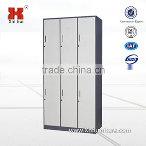 6 Door Steel Staff Locker Cabinet/gym Lockers thumbnail-3