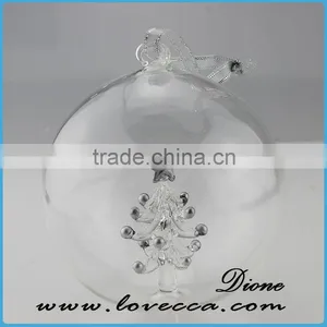 2015 NEW ARRIVAL !!!cute Design Christmas Deer Decoration Glass Ball thumbnail-3