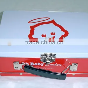 Rectangular Tin Box, Lunch Tin Box, Home Tin Can thumbnail-1