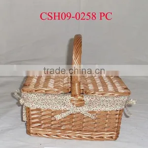 Wicker Picnic Basket thumbnail-1