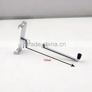 Wholesale Chrome Finished Girdwall Wire Display Net Hook thumbnail-1