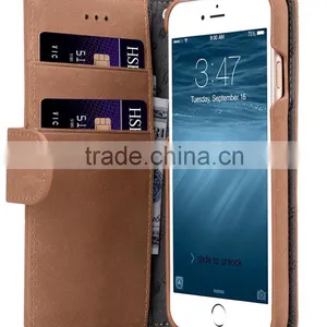 2016 Classic Brown Wallet Case MOBILE PHONE COVER Leather Case for Apple IPhone 7 (4.7") thumbnail-4