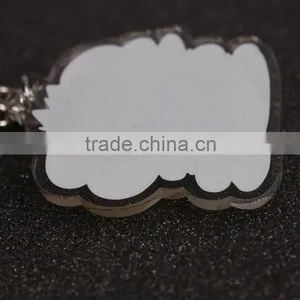 Factory Direct Sale Cheap Custom Transparent Plastic Clear Key Chain for Promotion thumbnail-6