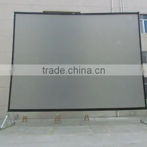 VICTORY 180" Fast Fold Projection Screen With Drapes thumbnail-1