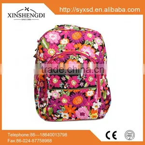Best Seller Cotton Colorful Quilted Unique Duffel Kids School Backpack thumbnail-1