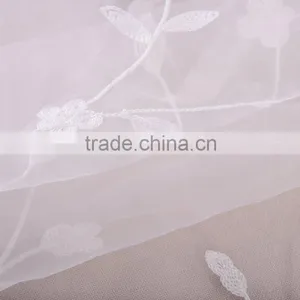 Classical Design Embroidery Yarn Curtain Fabric Curtain thumbnail-3