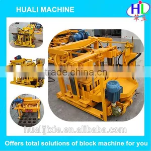 QT40-3a Portable Movable Concrete Block Machine Egg Layer for Sale thumbnail-2