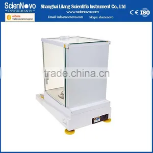 220g 0.0001 Trade Assurance Internal Calibration Touch Screen Analytic Balance thumbnail-2