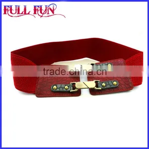 Hot New Product Colorfull Elastic Wide Belt for Women thumbnail-2