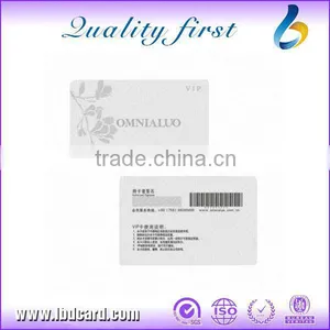 Fudan 1K Membership PVC Cards With Barcode thumbnail-1