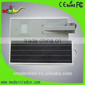 Solar Led Light All in One Solar Led Street Light18w 1800lm With IR Sensor and Light Contorller thumbnail-1