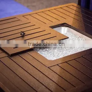 Good Quality Square Aluminum Outdoor Garden Fire Pit thumbnail-2