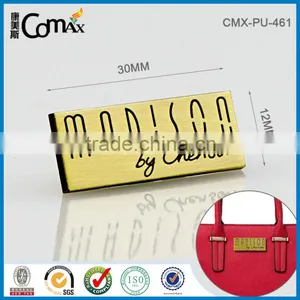 Brushed Antique Engraved Infilled Color Oem Metal Label thumbnail-1