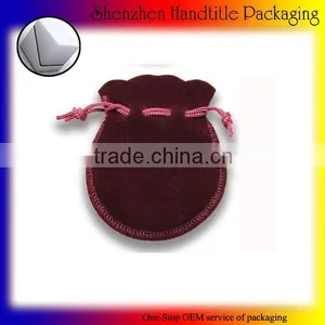 Velvet Pouch Bag Velvet Cosmetic Bag Custom Velvet Drawstring Pouch Bag thumbnail-5