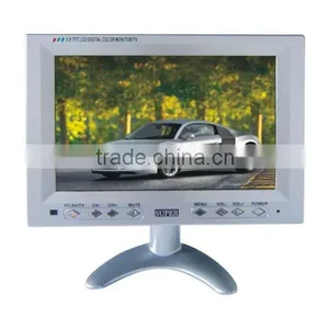 7'' Small Car tv Monitor Portable Mini Led tv With Vga,usb thumbnail-2
