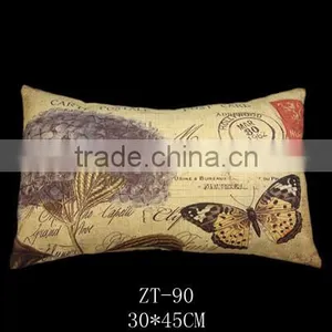 Custom Printing Accept Nature Linen Material Car Seat Cushion thumbnail-2