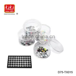 Empty Nail Art Tip Box Storage Clear Plastic Box Case, Plastic Accessory Box thumbnail-1