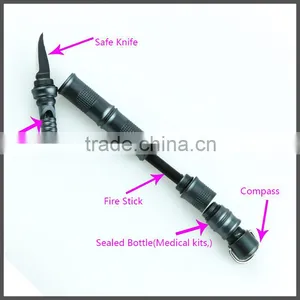 Useful Protection Tool Outdoor Survival Tool With Knife and Compass for Self-defense thumbnail-1