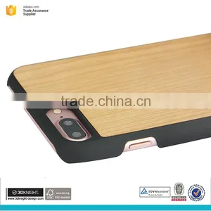 Customized Mobile Accessories Wood Phone Cover Mobile Phone Case for Iphone 7 Plus thumbnail-6